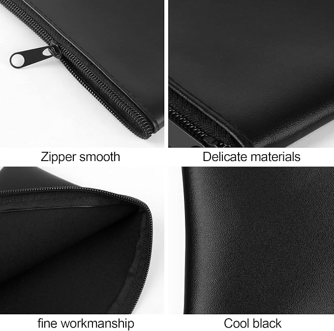 Joyberg 4Pack Money Bag 11 X 6", Safe Durable Waterproof PU Leather Bank Bag - Image 4