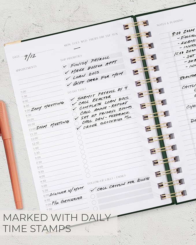 ZICOTO Aesthetic Daily Planner And Notebook - Image 7