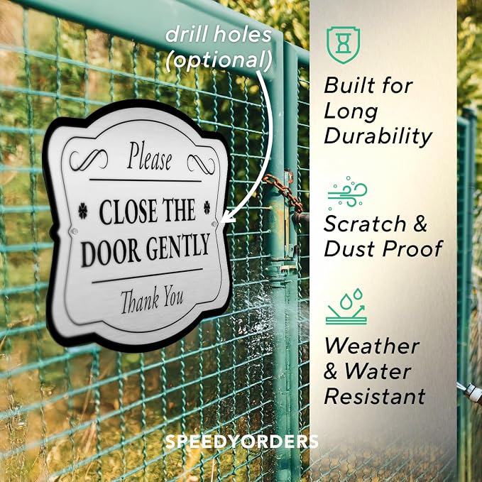 Custom Decorative Outdoor, Personalized Aluminum Signs - Image 6