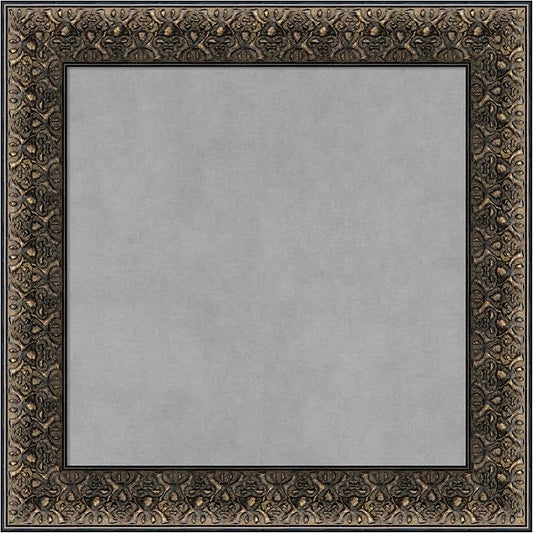Amanti Art Black Framed Magnetic Board 21x21 Small Vision Board by AmantiArt