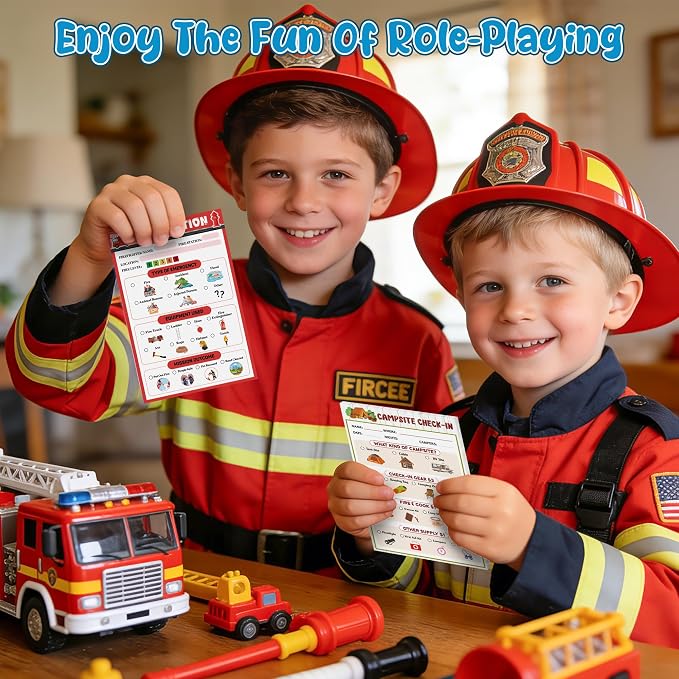 TICIAGA Kids Pretend Play Notepads - Image 4