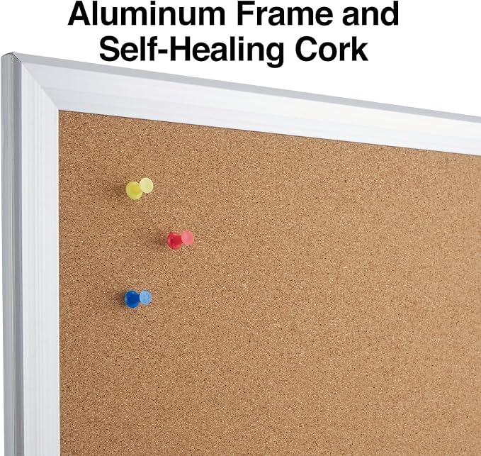 Staples Cork Bulletin Board - Image 3