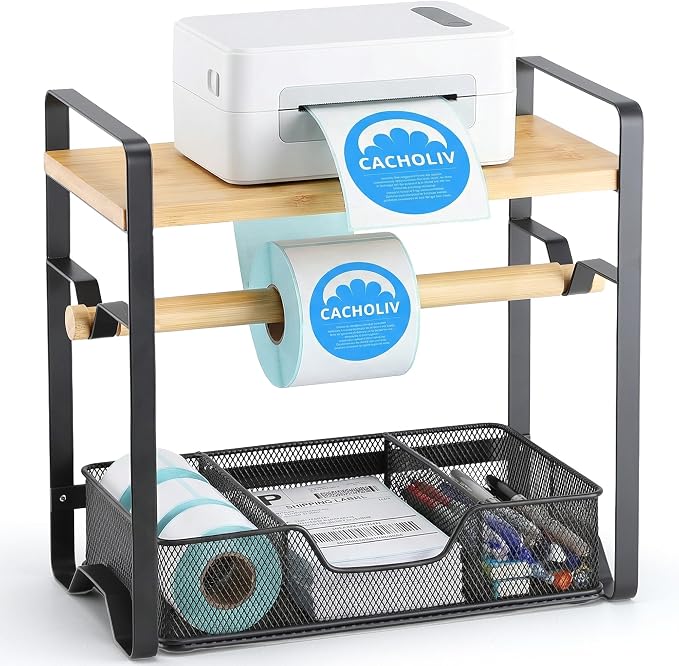 Label Holder for Thermal Printer by CACHOLIV