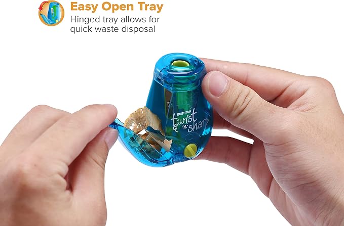 Bostitch Office Twist-n-Sharp Pencil Sharpener, - Image 3