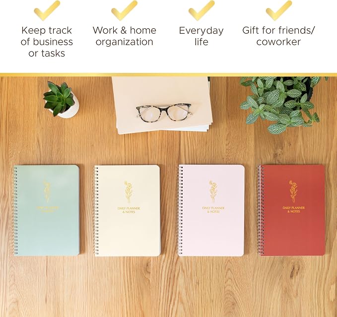 Simple Daily Planner Undated & To Do List Notebook: - Image 7