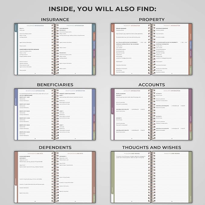 Clever Fox When I Die Planner - Image 5
