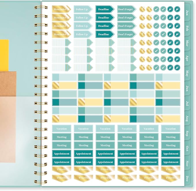 Mead Cambridge 2027 Planner, Weekly & Monthly, 8.5" x 11" - Image 7