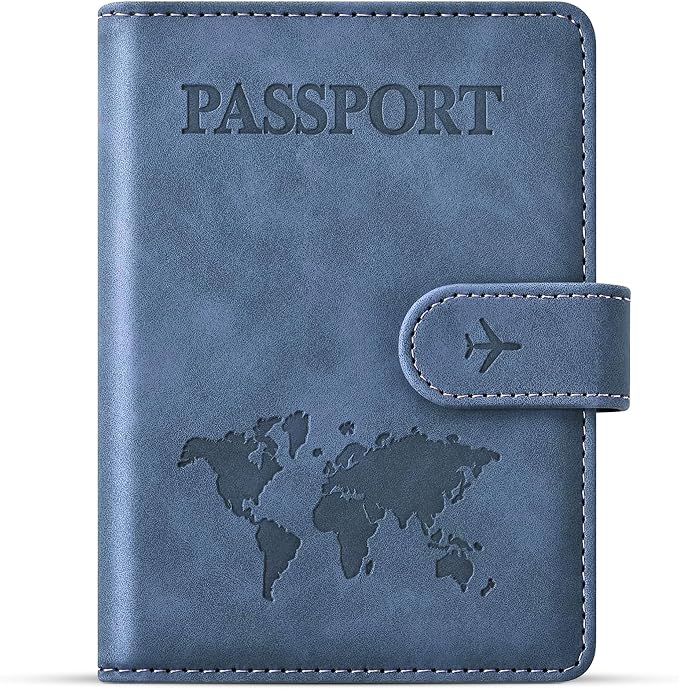 Passport Holder for Travel Essentials, Passport Wallet Cover Case for Travel by Unknown