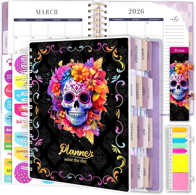 Planner 2026-2027, 18 Months Large Academic Daily Weekly Monthly Organizer | by Arundhati