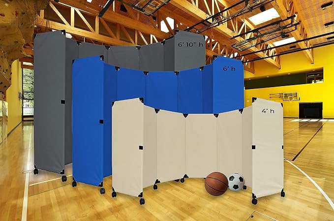 Versare MP6 Portable Folding Wall Partition | Economical 3 Panel Design | - Image 4