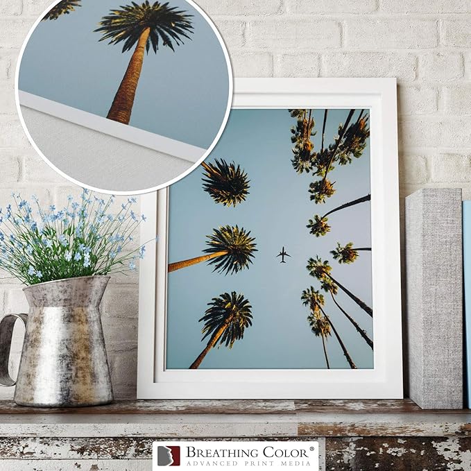 Vibrance Matte Photo Printer Paper 12 mil 230 gsm Matte Finish Premium Photo Paper Roll on 3in Core 44 inches x 100 ft Works with Most Inkjet Printer Professional Makes and Models Like Epson Canon HP-DeskLoop Office