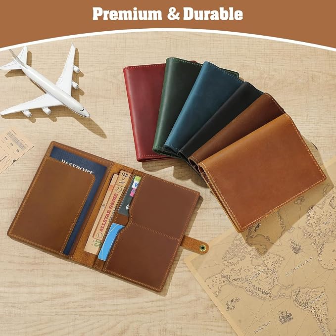 Jack&Chris Genuine Leather Passport Holder - Image 7