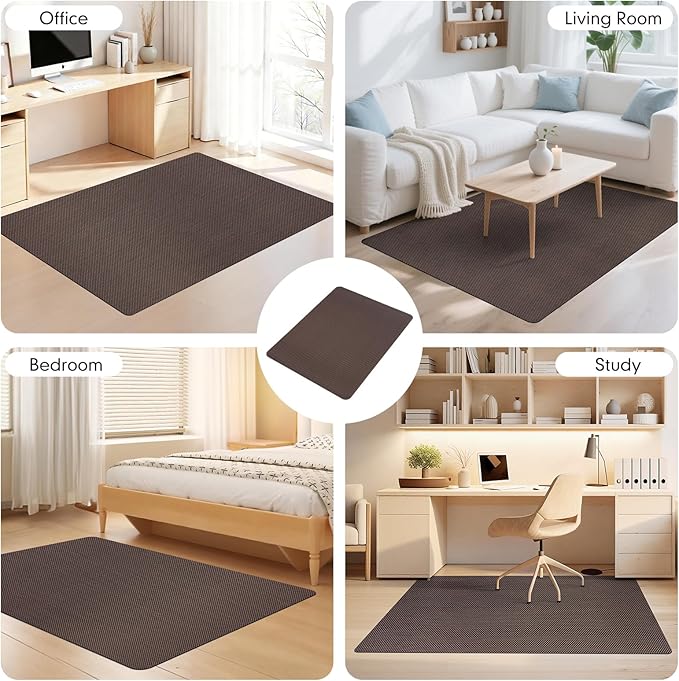 Office Chair Mat for Hard Floors, Heavy Duty Floor Protector Rolling Chairs for - Image 7