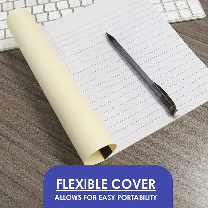 BAZIC PRODUCTS Manila Cover Composition Notebook, Wide-Ruled, 20 Ct | 20 - Image 6