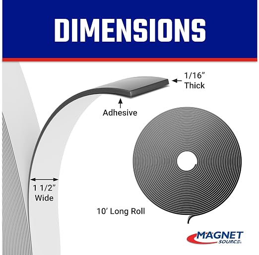 Master Magnetics Flexible Magnet Strip - Image 2