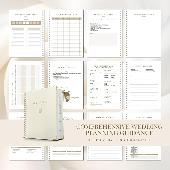 Wedding Planner Book and Organizer - Image 7