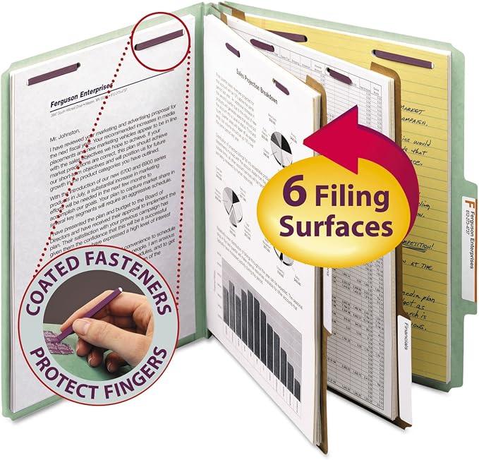 Smead Pressboard Classification File Folder by SMEAD