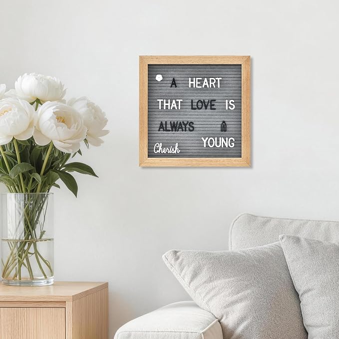 Pre-Cut Letters for Felt Letter Board, 739 Pieces Including Characters - Image 5