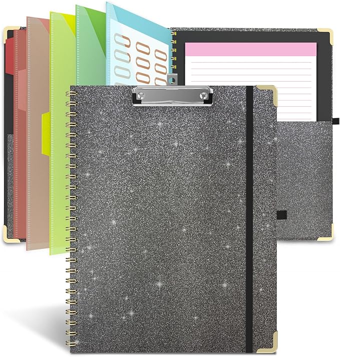 Clipboard Folio with Storage Clipboards Padfolio Notebook by Steatory