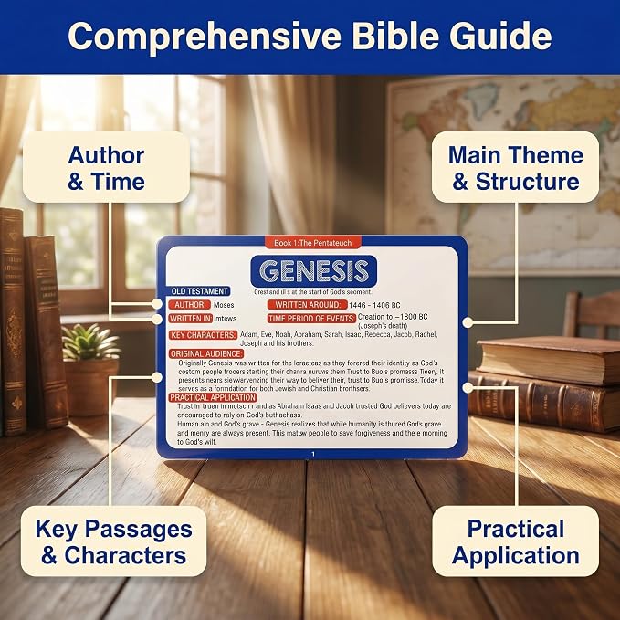 Bible 66 Books Flash Cards - Image 2