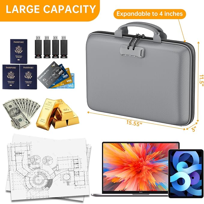 DocSafe Fireproof File Organizer - Image 4