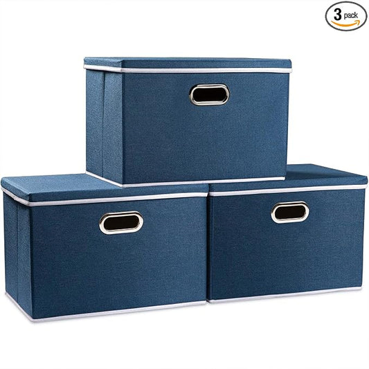 PRANDOM Large Collapsible Storage Bins by Prandom