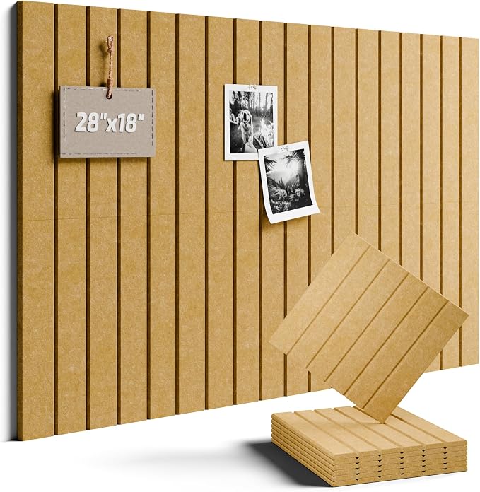 Felt Bulletin Board Tiles -28"x18" by FLUXYNARA