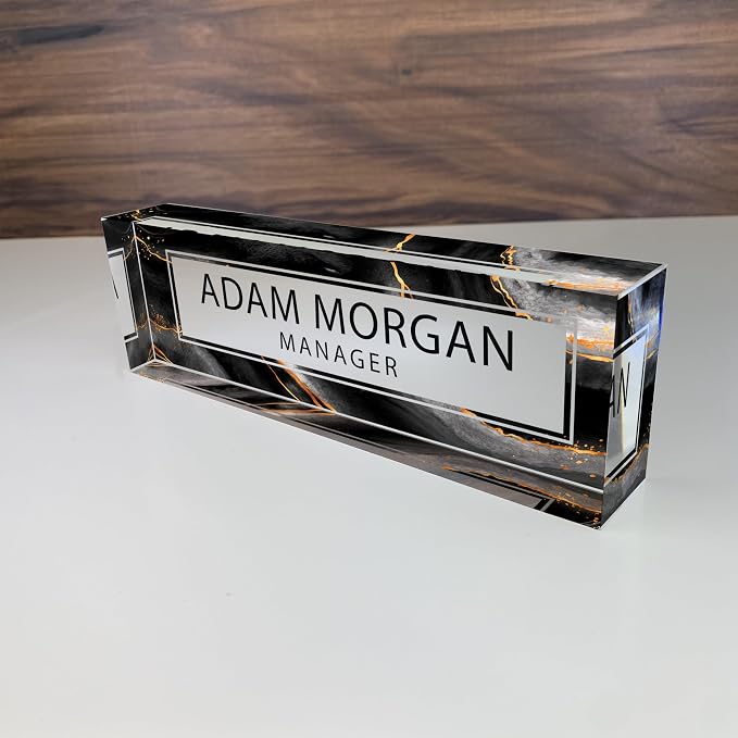 ARTBLOX | Custom Name Plates for Desk, Ideal Office Decoration for Men and Women - Image 2
