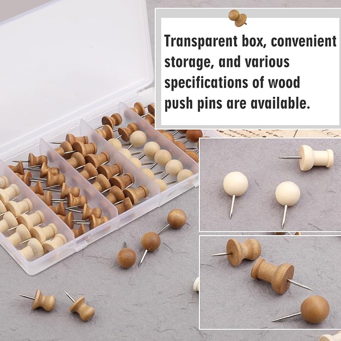 Push Pins, Thumb Tacks, Decorative Push Pins - Image 4