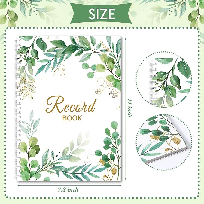 Fuyoooo Teacher Record Book Teacher Grade Books 2026-2027 Spiral Bound Record - Image 2