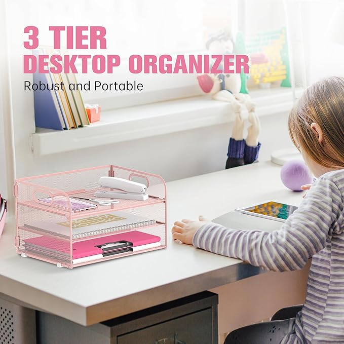 Daltack 3-Tier Paper Organizer - Image 2