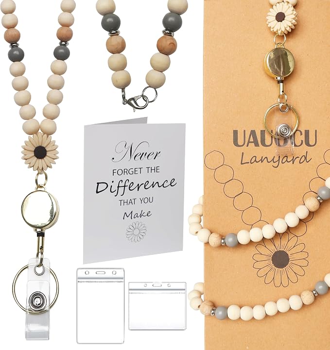 UAUOCU Retractable Teacher Lanyard by UAUOCU