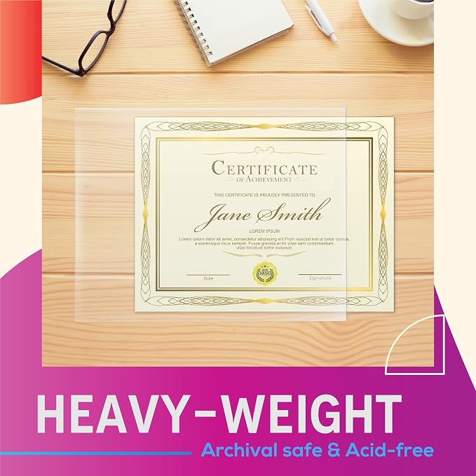 GOLD SEAL No Holes Sheet Protectors, Bulk Pack, Letter Size, Heavyweight Clear - Image 5