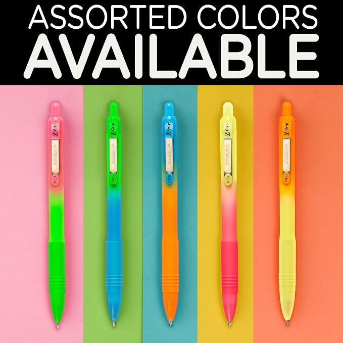 Zebra Pen Z-Grip Retractable Ballpoint Pen, Smooth-Flowing Black Ink, 1.0mm - Image 5