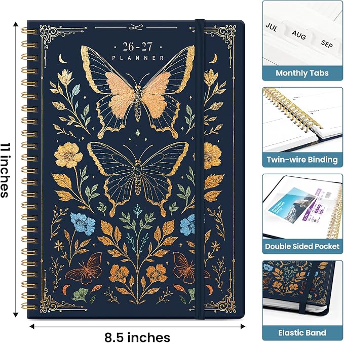 Planner 2026-2027, Academic Year Weekly and Monthly Calender Planner, from Jul - Image 4