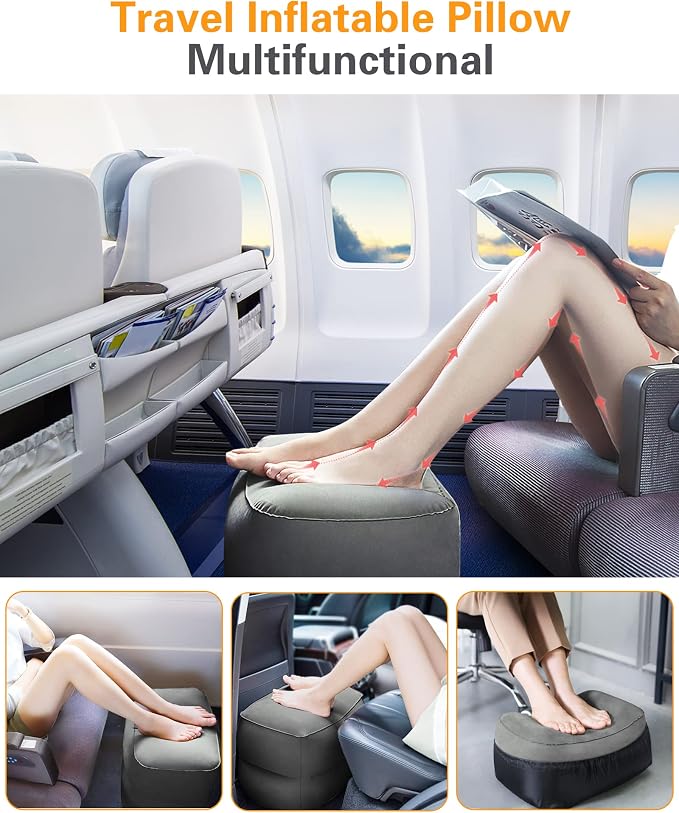 Sunany Inflatable Foot Rest Pillow - Image 2