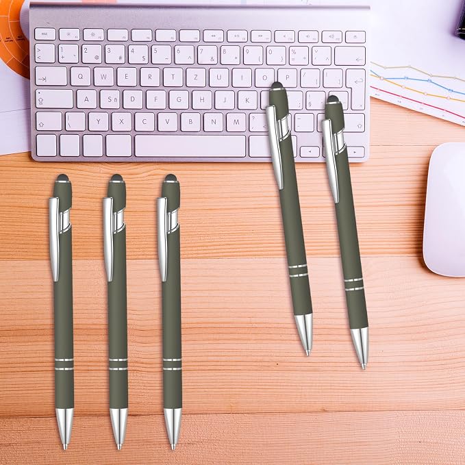 6 Pcs Blue Ink Ballpoint Pen - Image 7