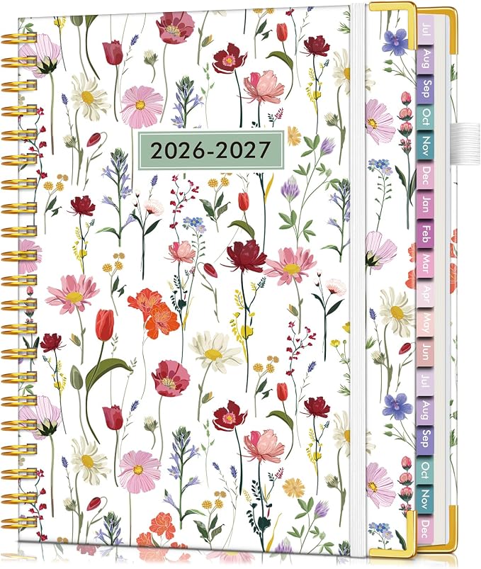 Academic Planner 2026-2027, 18 Months Weekly and Monthly Hardcover Planner by Unknown