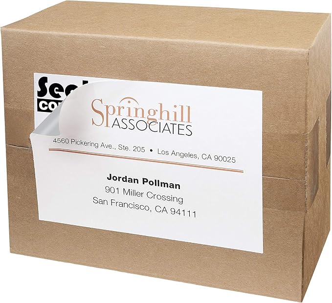 Avery Printable Shipping Labels, 20 Blank Address Labels - Image 2