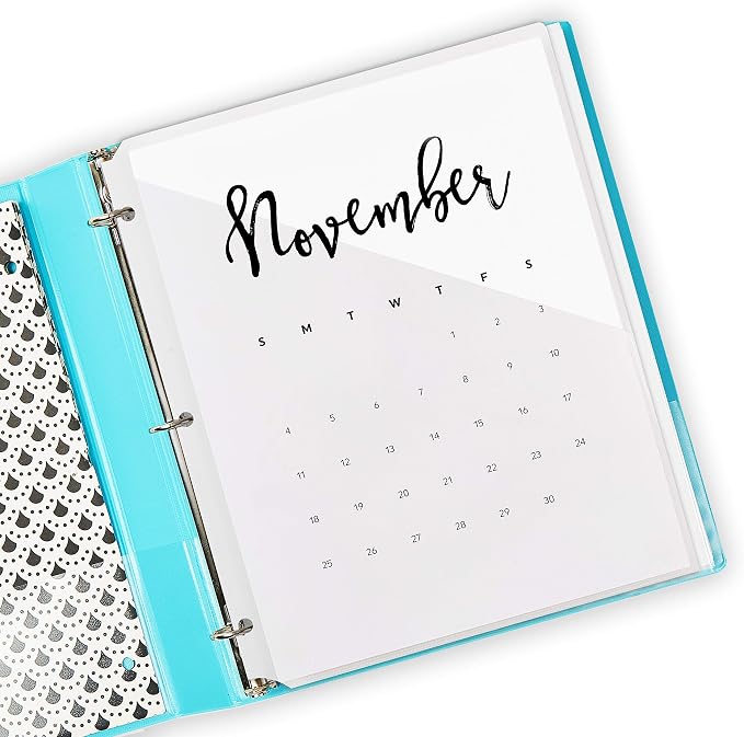 Avery Binder Pockets for 3 Ring Binders, for 8.5" x 11" Documents, Acid-Free - Image 5