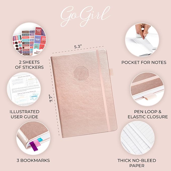 GoGirl Weekly Schedule Planner – Hourly Work & Life Planner - Image 2