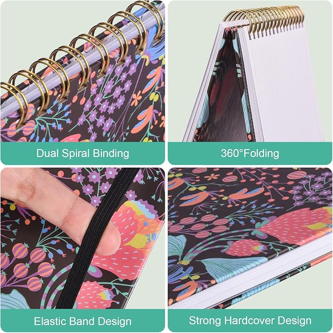 Spiral Notebook, A5 Lined Journal - Image 2