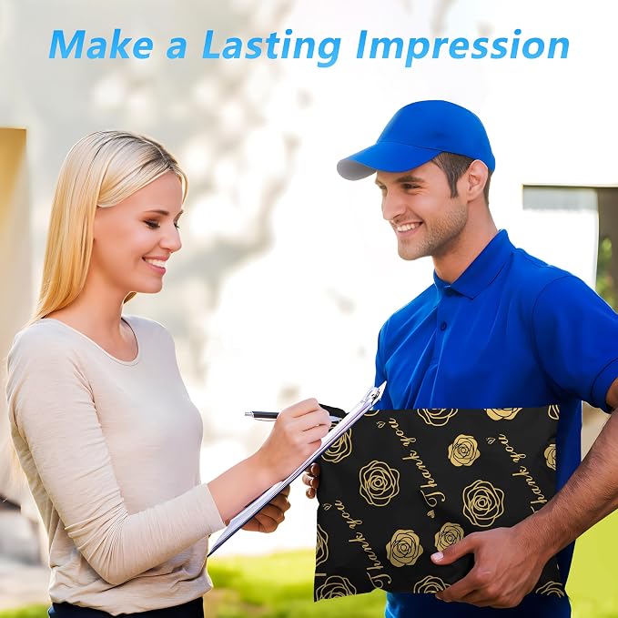 Thank You Poly Mailer 10x13 Inch 25 Pcs, Waterproof and Tear-Resistant Shipping - Image 6
