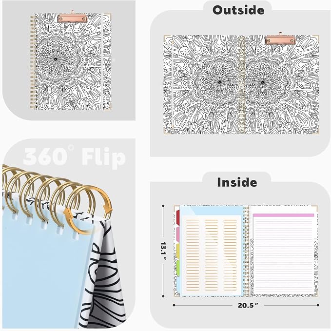 EYROZILL Clipboard with Storage, Clipboards - Image 3