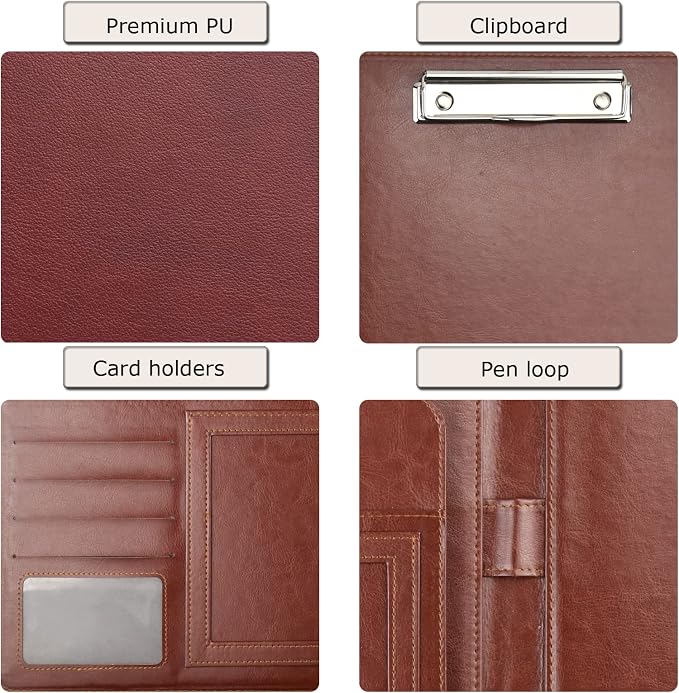 PU Leather Portfolio Folder - Image 4