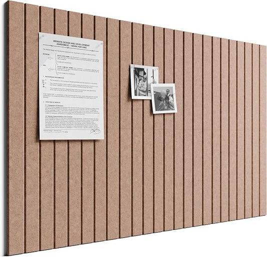 Bumusty Large Cork Board Alternative-36 x 24" Felt Bulletin Board Tiles by BUMUSTY