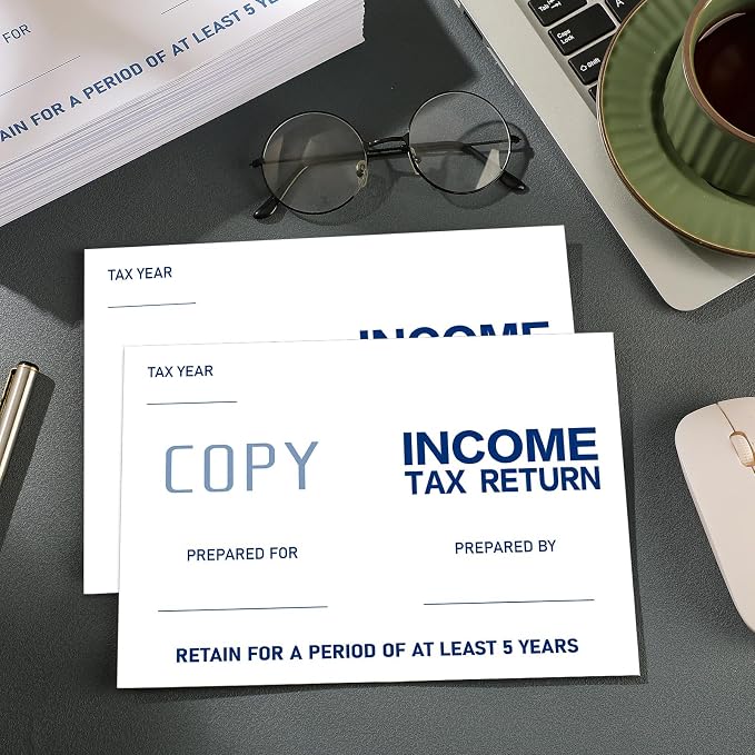 Sayglossy 100 Pcs 9.5 × 6.7 Inch Income Tax Return Envelopes - Image 4