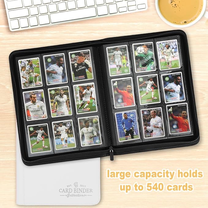 Trading Card Binder, Card Collection Binder Album Folder - Image 6