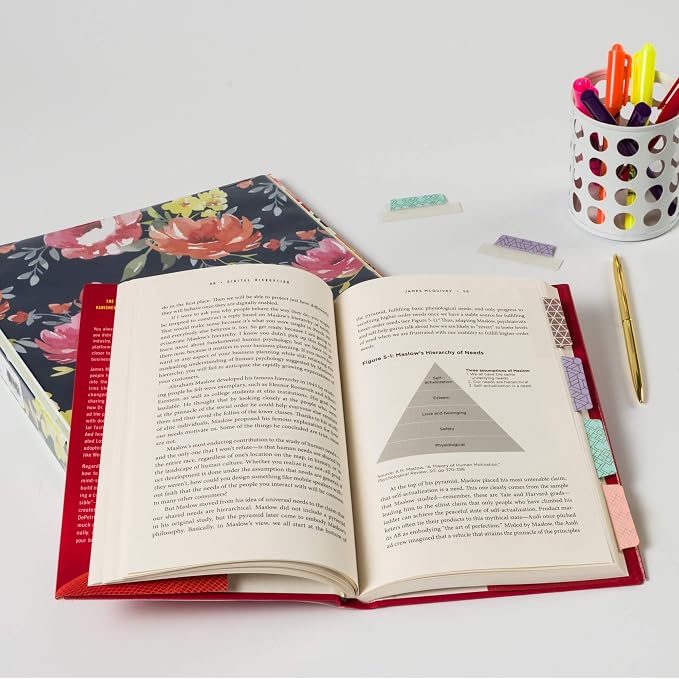 Avery Margin Ultra Tabs, 2.5" x 1", 24 Repositionable Page Tabs - Image 8