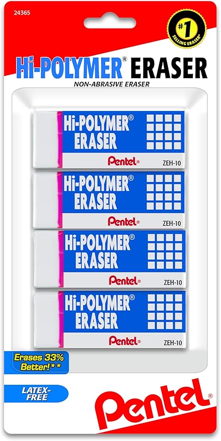 Pentel Hi-Polymer Block Eraser by PentelofAmerica